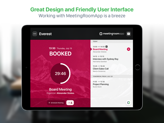 MeetingRoomApp Booking System app screenshot 3