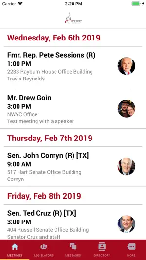 AdvocacyDay screenshot 3