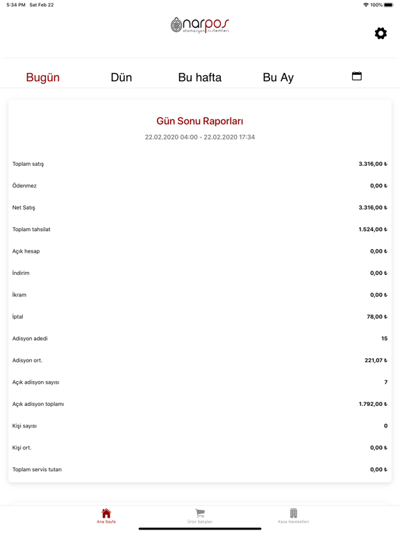 Screenshot #4 pour NarPOS Patron