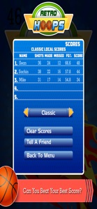 Retro Hoops Basketball Games screenshot #3 for iPhone