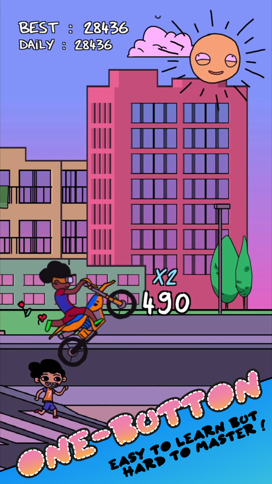 #4. Summer Wheelie (iOS) 来自: TapNation