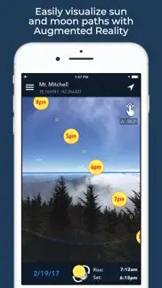 lumos: sun and moon tracker iphone screenshot 1