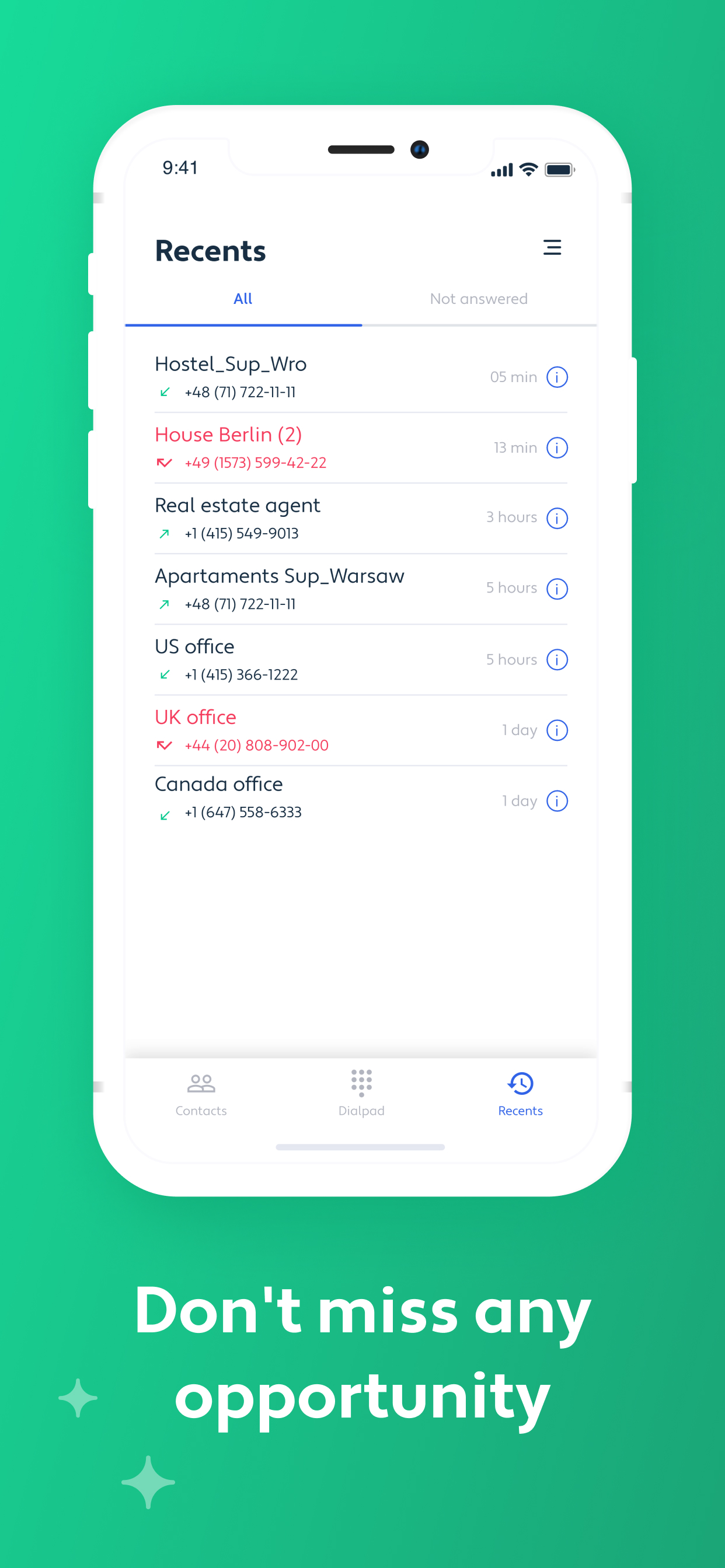 Channels - Business Phone App