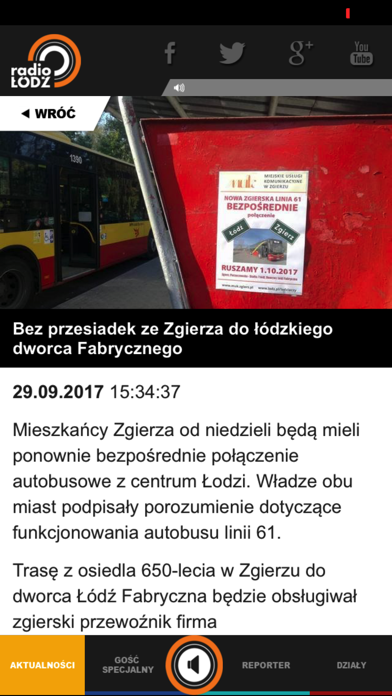 Screenshot #2 pour Radio Łódź