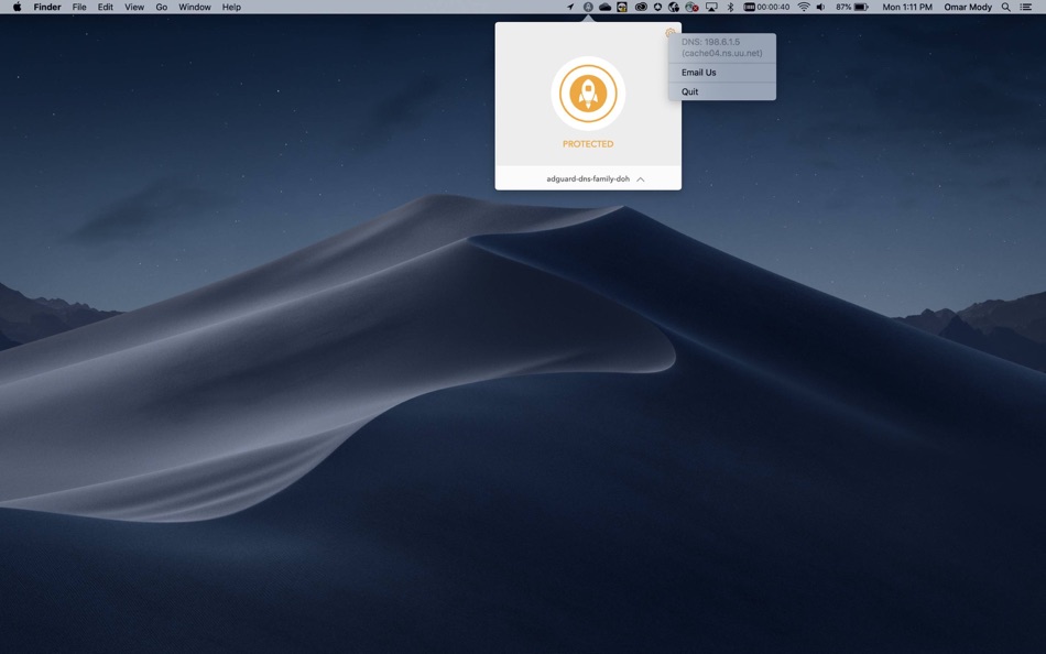 #6. Rocket DNS (macOS) 由: J C L TRAVELS INC