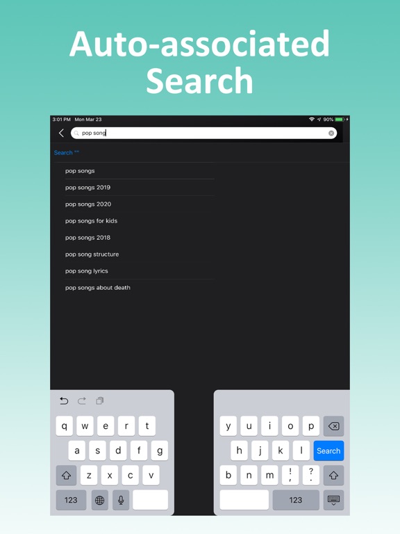 iPad Image of VOZEE - MP3 MP4 Music