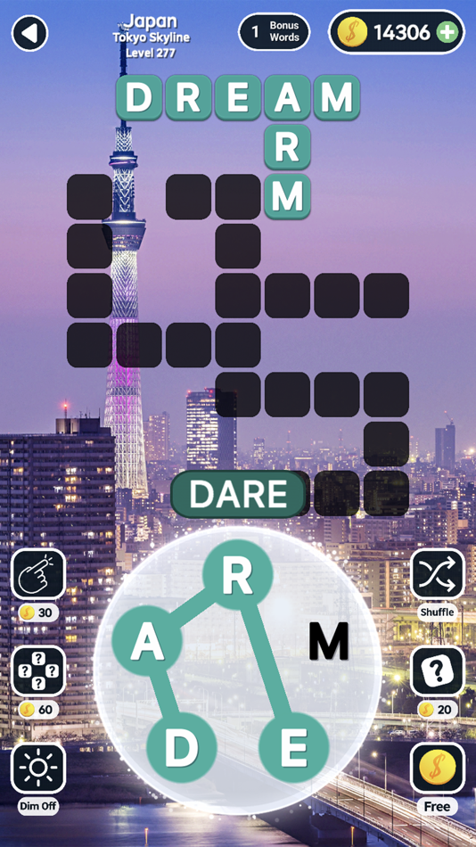 #4. Word Swipe Connect World Quiz (iOS) 由: Loyal Foundry, Inc.