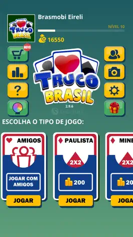 Game screenshot Truco Brasil - Truco online mod apk