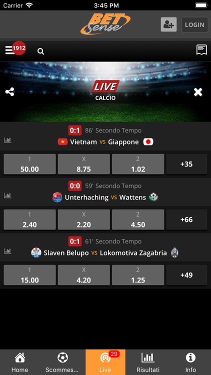 Betsense Scommesse screenshot-4