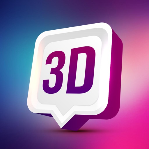 3D Wallpaper themes Sticker HD iOS App