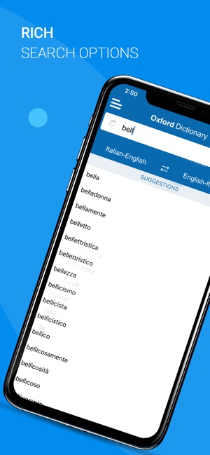Oxford Italian Dictionary(圖2)-速報App