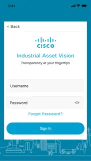 cisco asset vision iphone screenshot 1