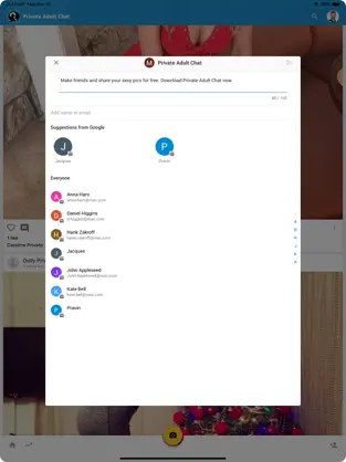 Capture 7 Private Chat & Shop iphone