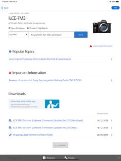 Support by Sony: Find support iPad image 3