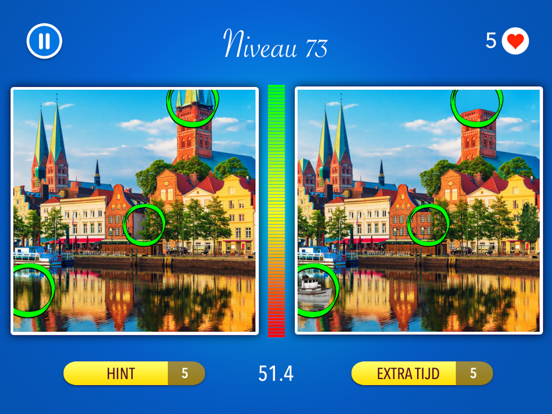 Zoek de 5 verschillen! iPad app afbeelding 1
