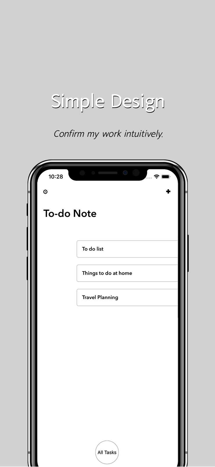ToDoNote - Simple To-do List iphone screenshot 1