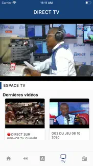 espace tv iPhone Captures Décran 2