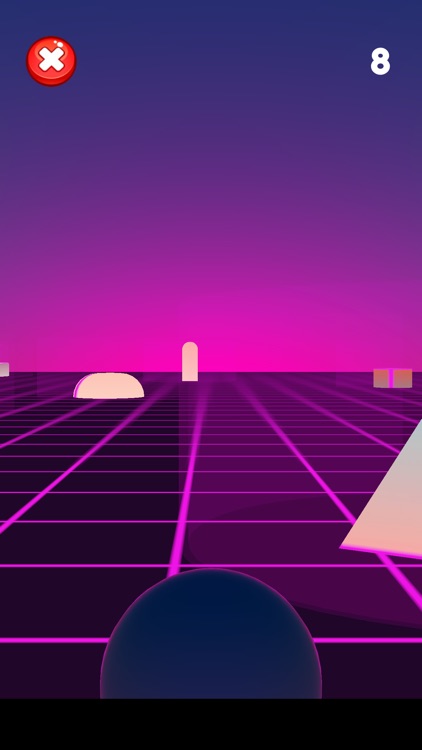 Vaporwave Race 3D - Watch Game screenshot-6