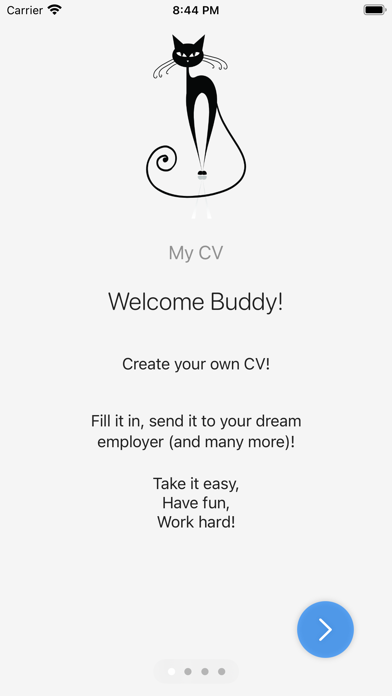 CV Screenshot