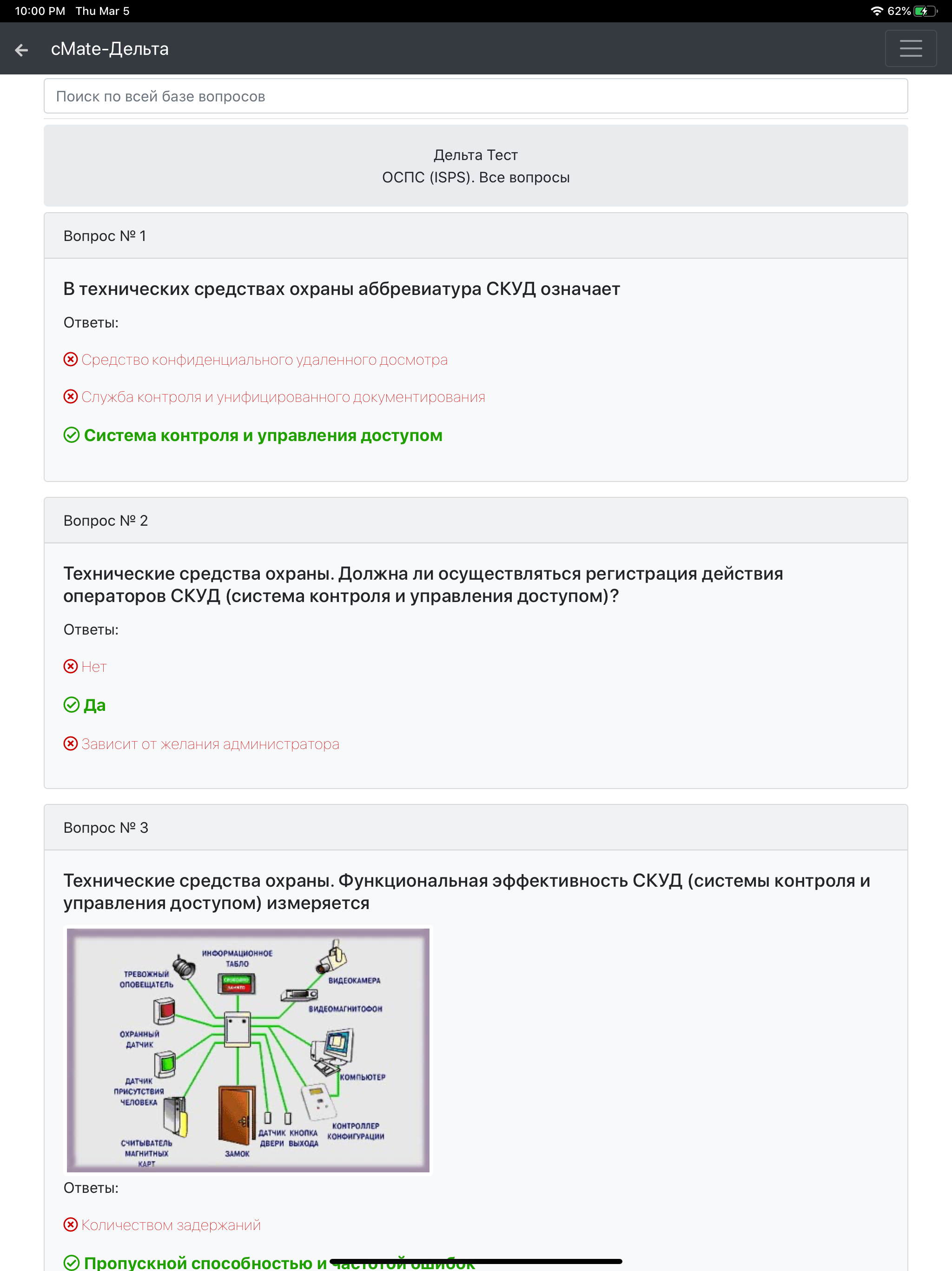 Дельта ОСПС ISPS. cMate