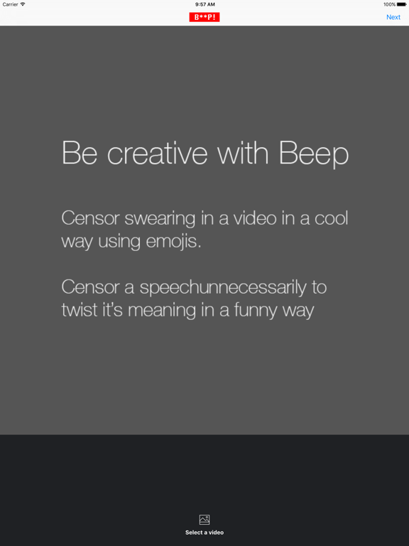 Beep - Censor videos easily Screenshots