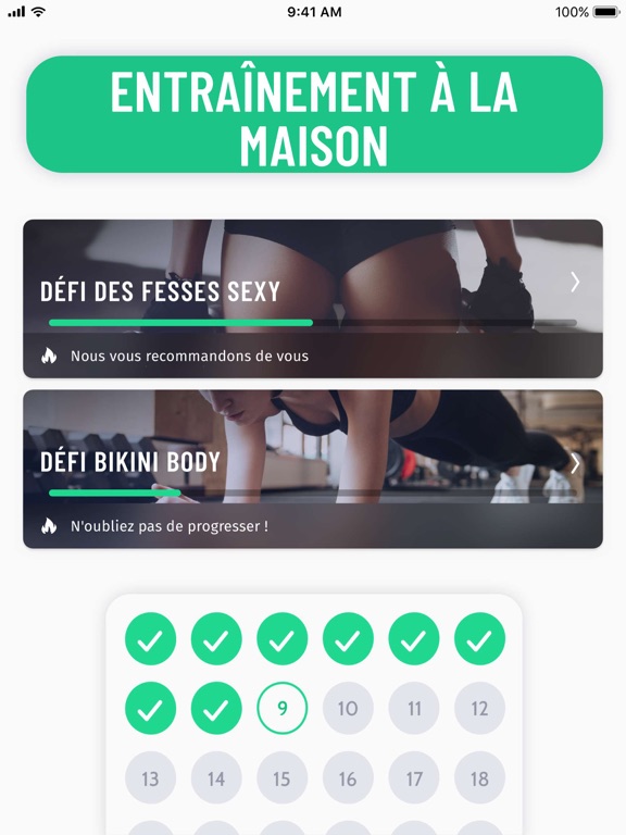 Screenshot #5 pour 30 Jours Fitness Challenge ∘