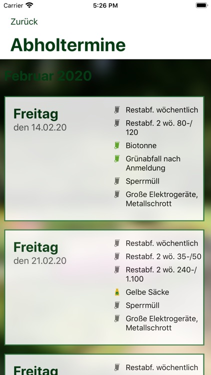 Abfall-App STL screenshot-3