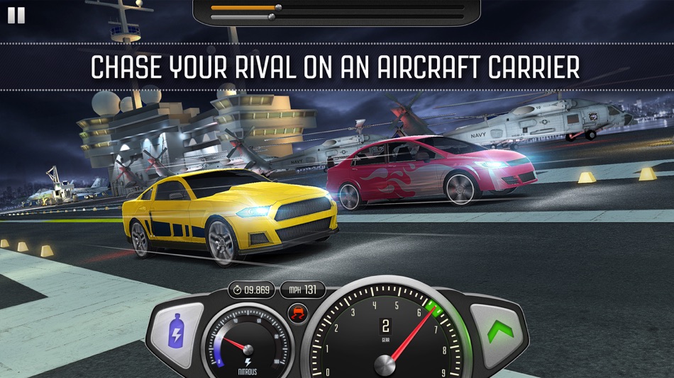 #5. Top Speed: Drag & Fast Racing (iOS) By: T-Bull S.A.