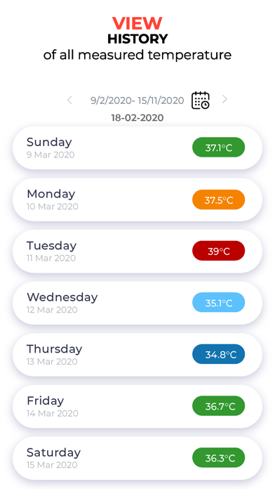 Temperature Attendance screenshot 2