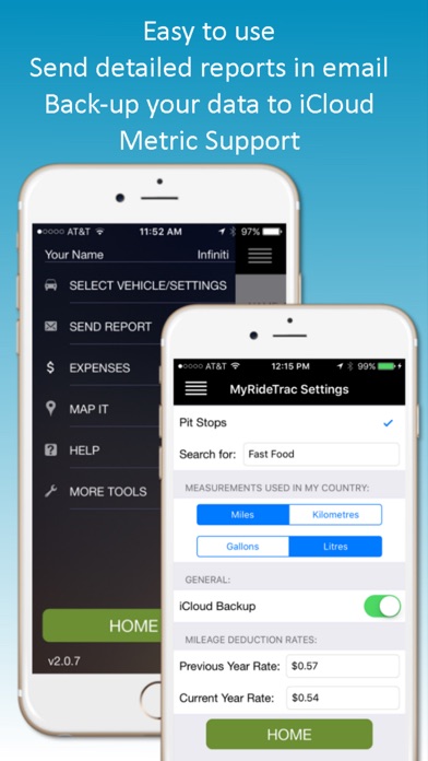 How to cancel & delete MyRideTrac Mileage Log from iphone & ipad 2