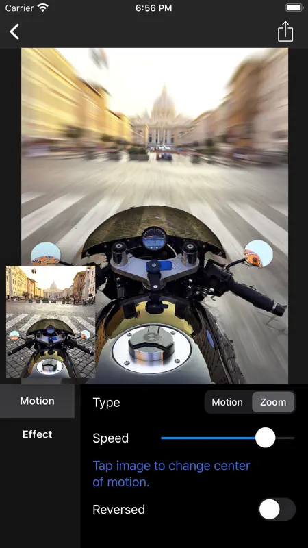 Motion Blur - Panning Photo screenshot 9 of 10