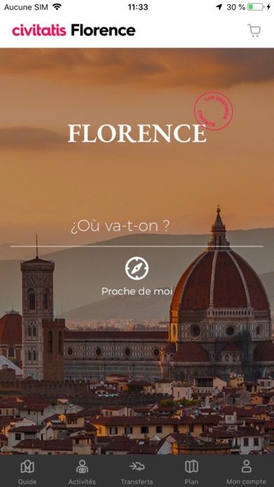 Screenshot #1 pour Guide Florence Civitatis.com