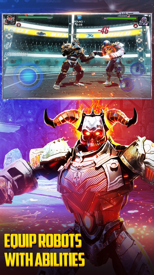 #4. World Robot Boxing 2 (iOS) 来自: Reliance Games