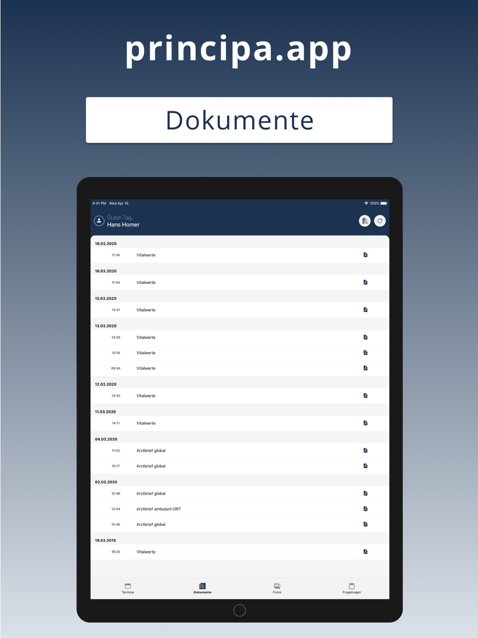 iPad screenshot