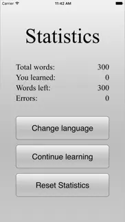 learn top 300 spanish words iphone screenshot 2