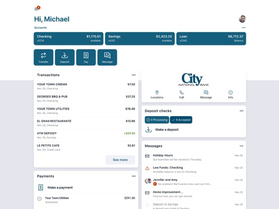 Screenshot #5 pour CNB Mobile Bank