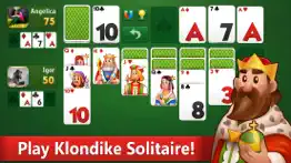solitaire klondike card games iphone screenshot 1