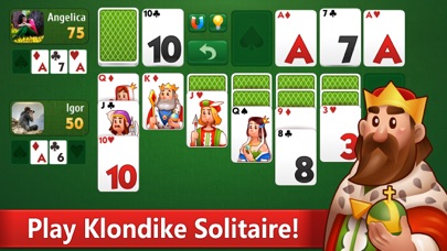 Solitaire Klondike card games Screenshot