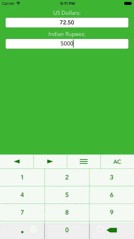 Indian Rupees To US Dollars screenshot 1 of 2