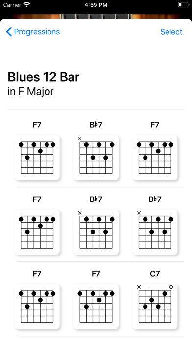 Guitar Elite-Chord Play Center Screenshot