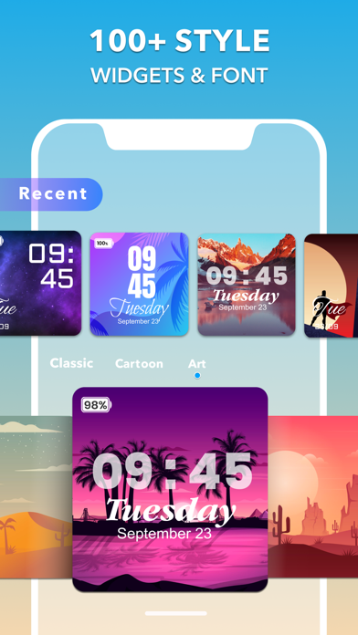 Screenshot #3 pour Photo Widget: Go Widgets