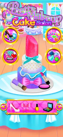 Game screenshot Pretty Makeup Cake Salon mod apk