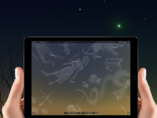 Star Rover HD - Night Sky Map iPad app afbeelding 1