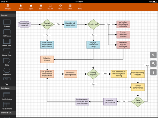 Screenshot #4 pour Flowdia Diagrams