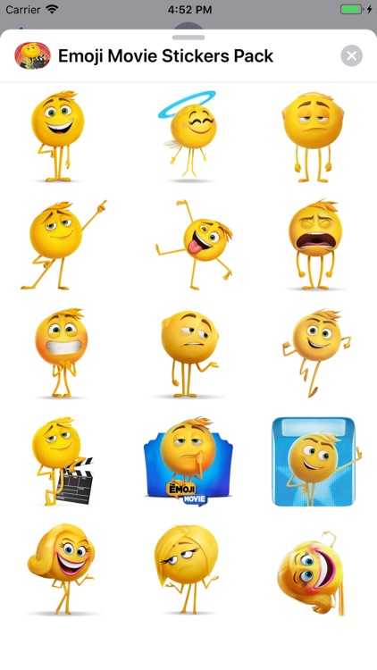 Emoji Movie Stickers Pack