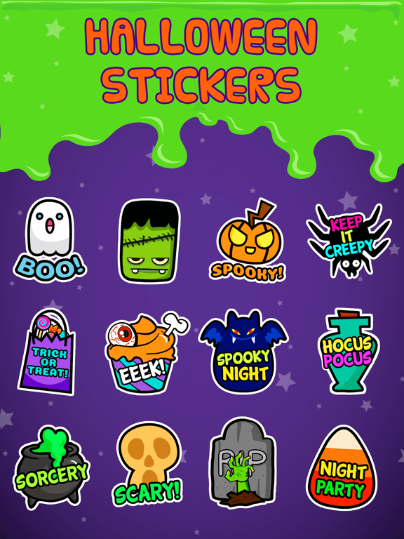 Screenshot #4 pour Animated Halloween Stickers ⋆
