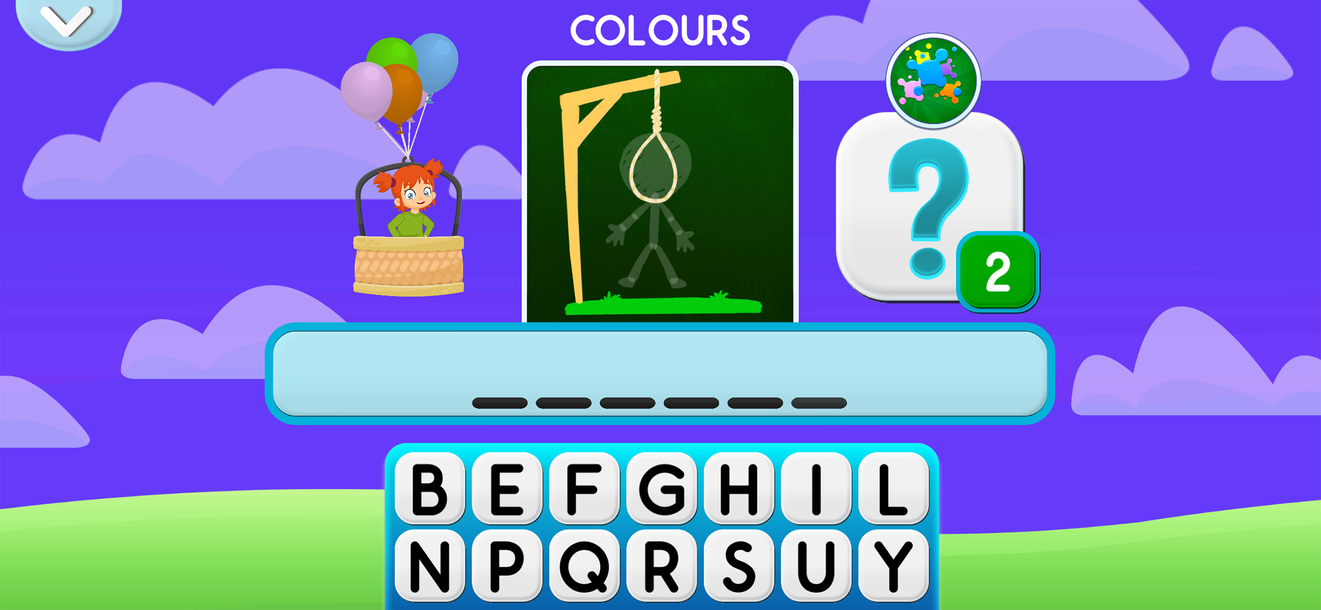 Hangman for Kids. Astrokids