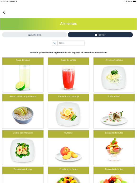 Screenshot #6 pour Sistema Digital de Alimentos