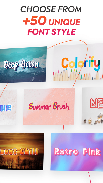 Bold: Story Fonts & Stickers Screenshot