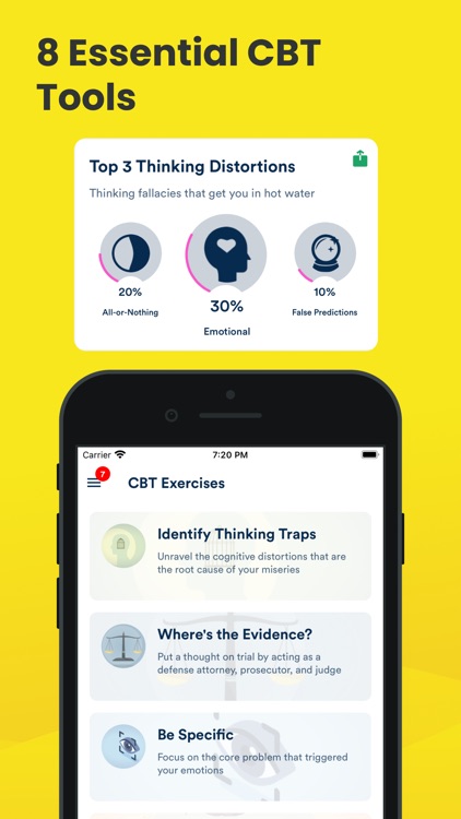 Mooditude — Mood Tracker | CBT screenshot-5